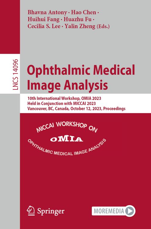 Produktbild: Ophthalmic Medical Image Analysis