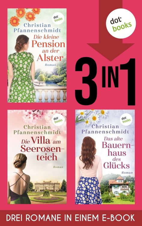 Produktbild: Die kleine Pension an der Alster, Die Villa am Seerosenteich & Das kleine Bauernhaus des Gl&uuml;cks