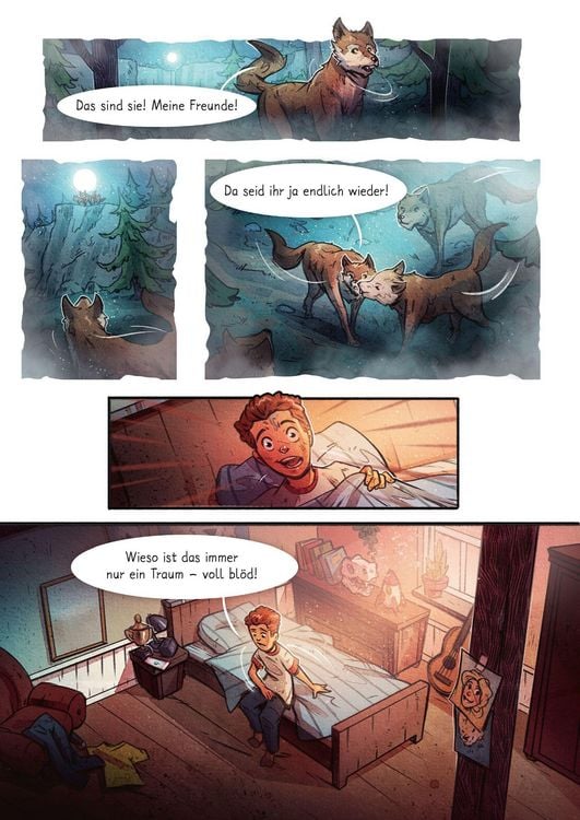 Produktbild: Woodwalkers &ndash; Graphic Novel (1). Jeffreys gro&szlig;e Chance