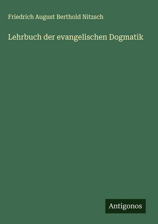Produktbild: Lehrbuch der evangelischen Dogmatik