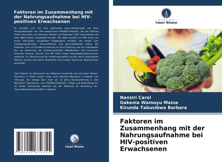 Produktbild: Faktoren im Zusammenhang mit der Nahrungsaufnahme bei HIV-positiven Erwachsenen