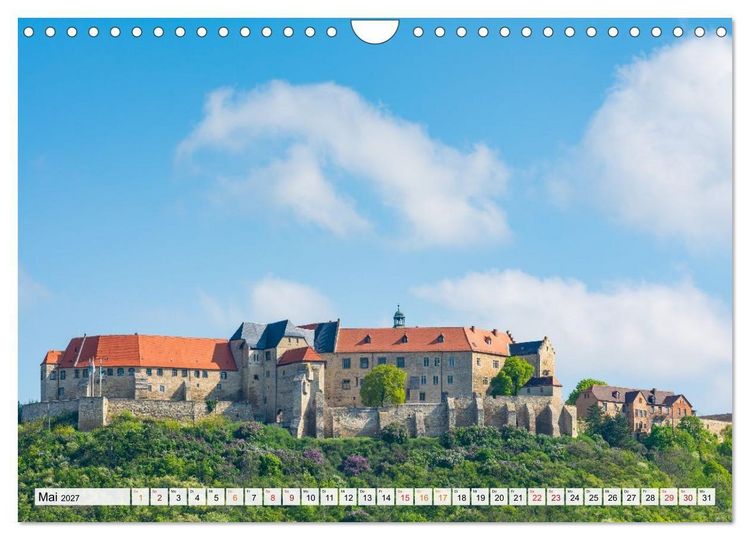 Produktbild: Willkommen im Burgenlandkreis (Wandkalender 2027 DIN A4 quer), CALVENDO Monatskalender