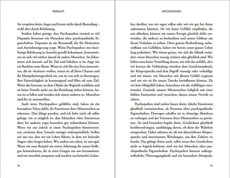 Produktbild: Triebhaft &ndash; Zwischen Narzissten, Sadisten und Psychopathen