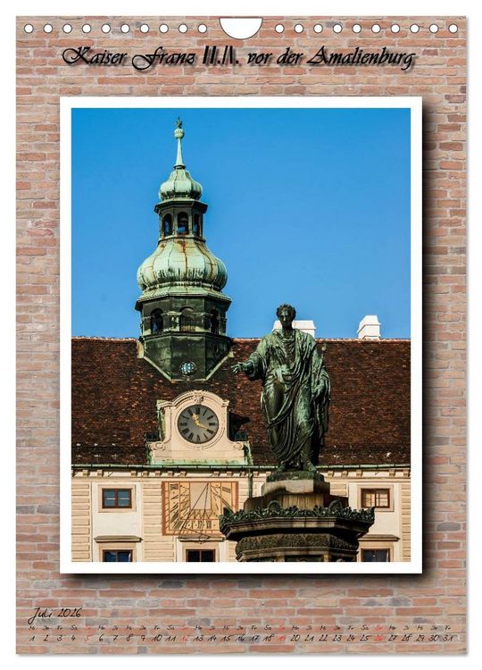 Produktbild: Wiener Melange - Ein Streifzug durch das sch&ouml;ne Wien (Wandkalender 2026 DIN A4 hoch), CALVENDO Monatskalender