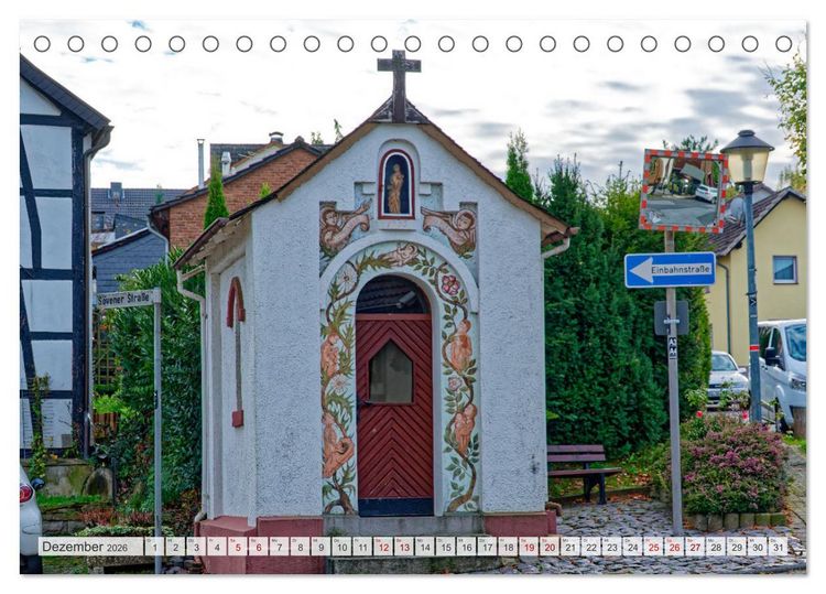 Produktbild: Hennef - Stadt der 100 D&ouml;rfer (Tischkalender 2026 DIN A5 quer), CALVENDO Monatskalender