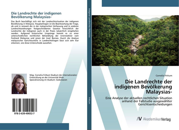 Produktbild: Die Landrechte der indigenen Bev&ouml;lkerung Malaysias-