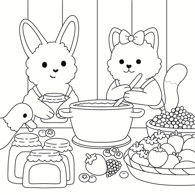 Produktbild: Cosy Coloring - Cottage Life mit Ente