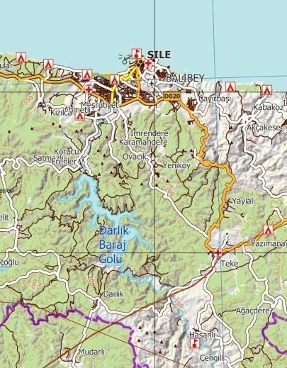 Produktbild: Istanbul - Topographische Reisekarte 1:250.000 T&uuml;rkei (Blatt 1)