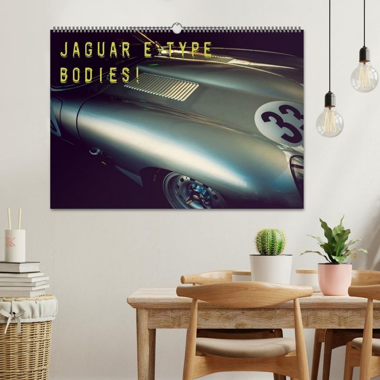 Produktbild: Jaguar E-Type - Bodies (Wandkalender 2026 DIN A2 quer), CALVENDO Monatskalender