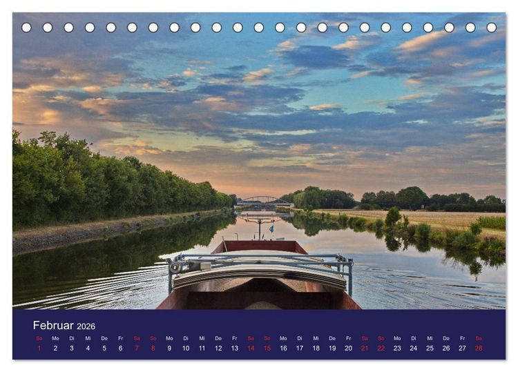 Produktbild: Weser-Impressionen (Tischkalender 2026 DIN A5 quer), CALVENDO Monatskalender