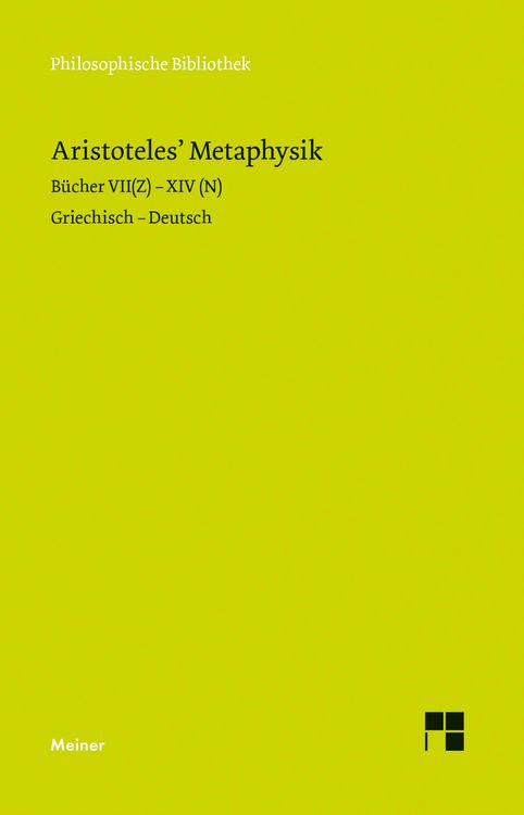 Produktbild: Metaphysik. Zweiter Halbband