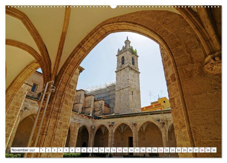 Produktbild: Valencia (Wandkalender 2027 DIN A2 quer), CALVENDO Monatskalender