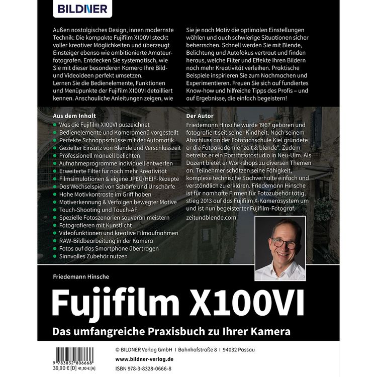 Produktbild: Fujifilm X100VI: Das umfangreiche Praxisbuch zu Ihrer Kamera