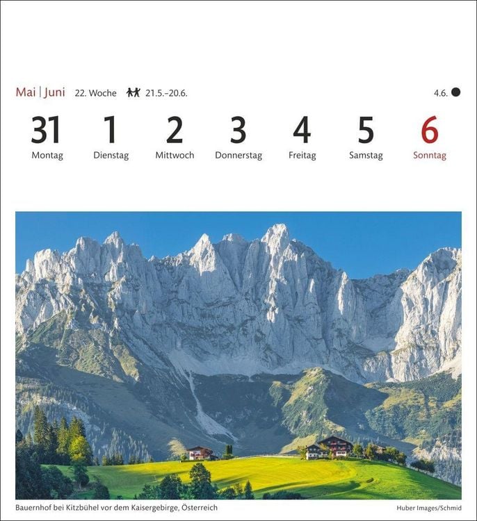 Produktbild: Traumziele Sehnsuchtskalender 2027 - Wochenkalender mit 53 Postkarten