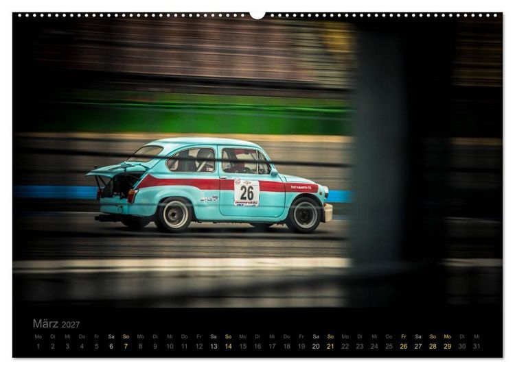 Produktbild: Abarth Racing (Wandkalender 2027 DIN A2 quer), CALVENDO Monatskalender