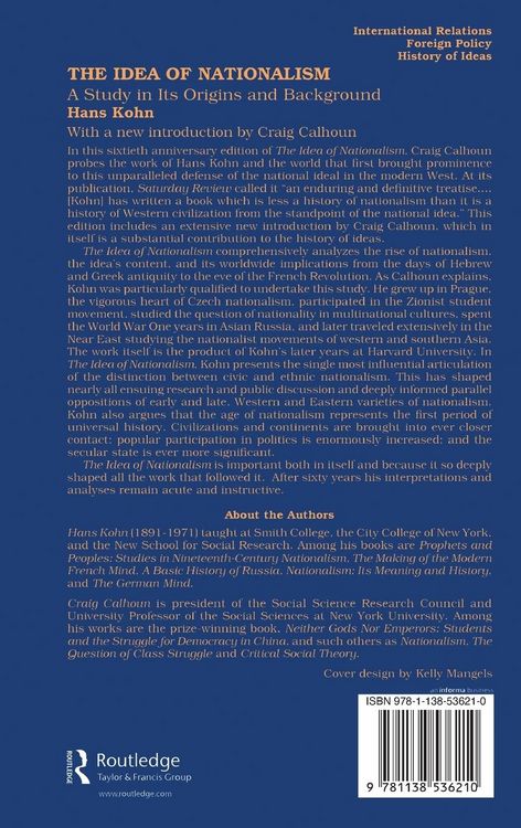 Produktbild: The Idea of Nationalism