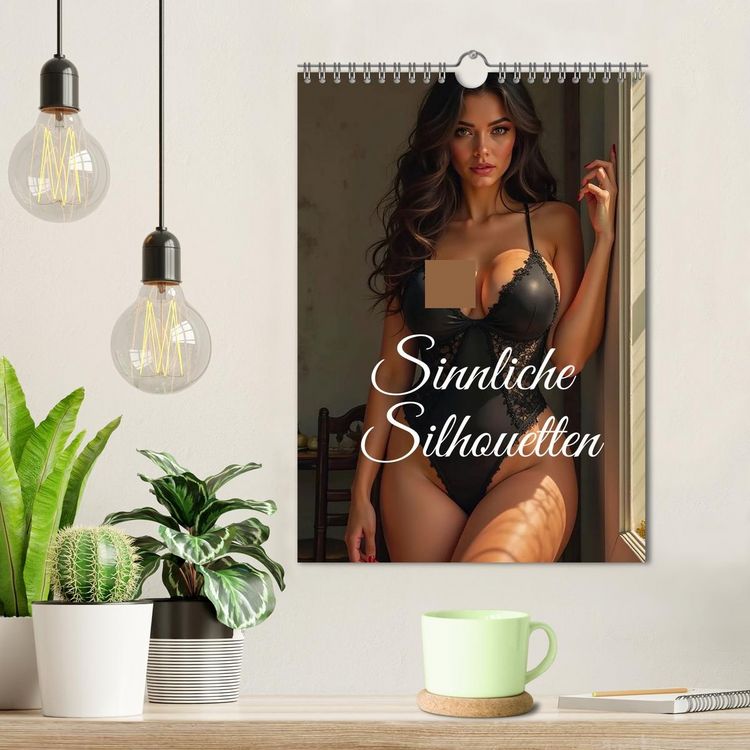 Produktbild: Sinnliche Silhouetten (Wandkalender 2026 DIN A4 hoch), CALVENDO Monatskalender