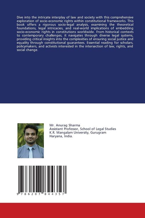 Produktbild: Socio-Economic Rights within Constitutional Frameworks