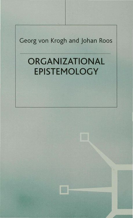 Produktbild: Organizational Epistemology