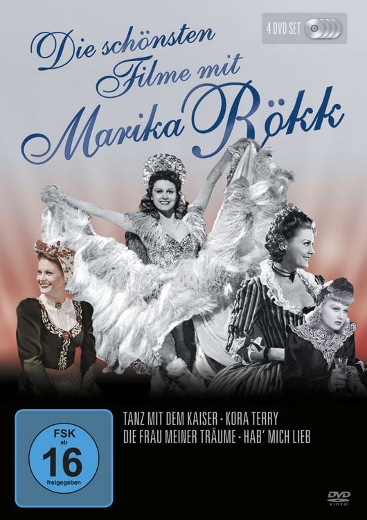 Produktbild: Die sch&ouml;nsten Filme mit Marika R&ouml;kk [4 DVDs]