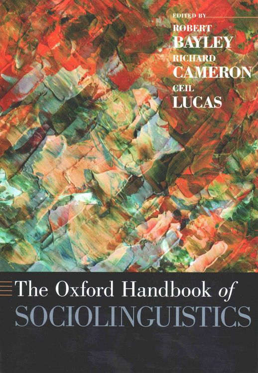 Produktbild: The Oxford Handbook of Sociolinguistics
