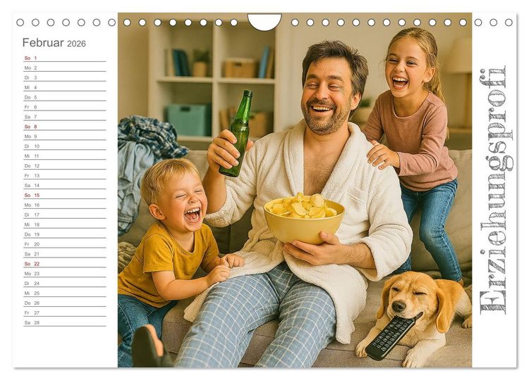 Produktbild: M&auml;nneralarm - Ein Jahr voller herrlicher M&auml;nnlichkeit (Wandkalender 2026 DIN A4 quer), CALVENDO Monatskalender