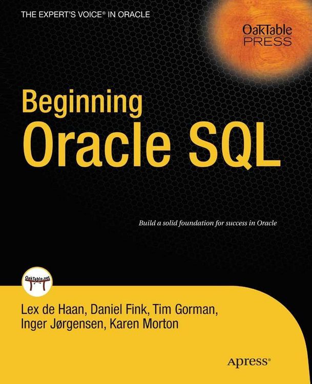 Produktbild: Beginning Oracle SQL