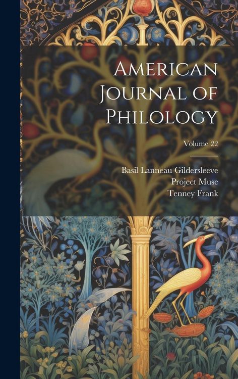 Produktbild: American Journal of Philology; Volume 22