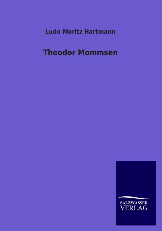 Produktbild: Theodor Mommsen