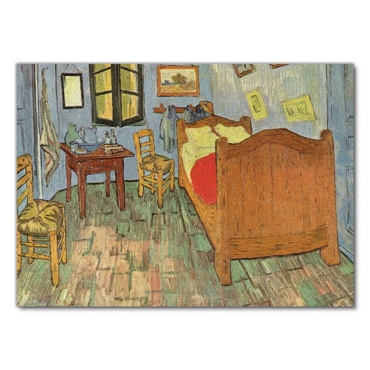 Produktbild: Lais Puzzle Vincent Willem van Gogh - Van Goghs Schlafzimmer 1000 Teile