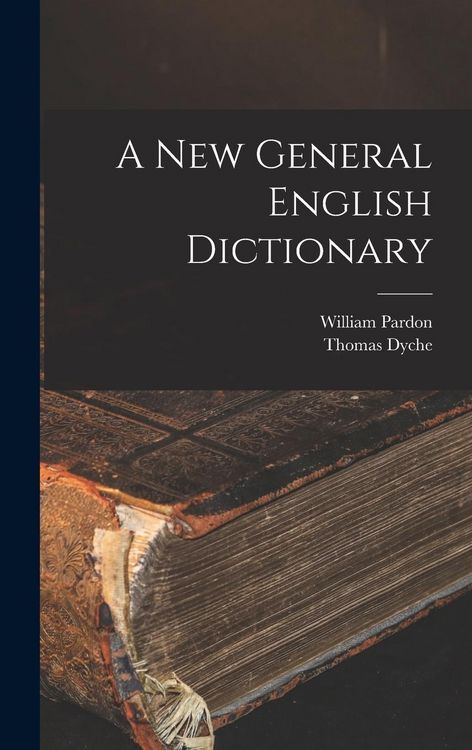 Produktbild: A New General English Dictionary
