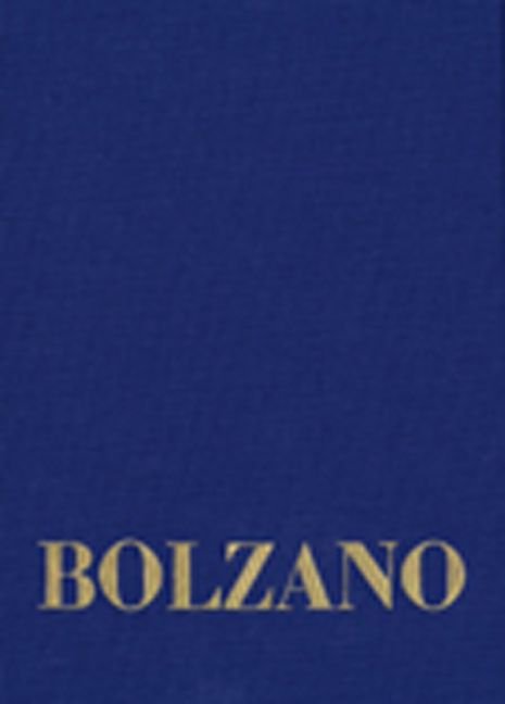 Produktbild: Bernard Bolzano Gesamtausgabe / Reihe II: Nachla&szlig;. A. Nachgelassene Schriften. Band 18,2: Erbauungsreden des Studienjahres 1810/1811. Zweiter Teil