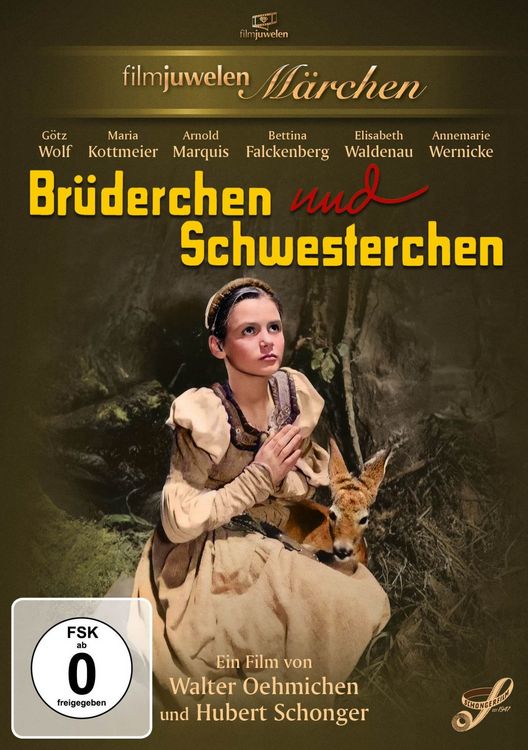 Produktbild: Br&uuml;derchen & Schwesterchen (1953) (Filmjuwelen / Schongerfilm-M&auml;rchen)