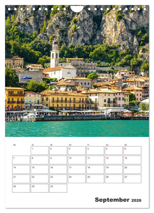 Produktbild: Limone sul Garda - Urlaubsplaner (Wandkalender 2026 DIN A4 hoch), CALVENDO Monatskalender