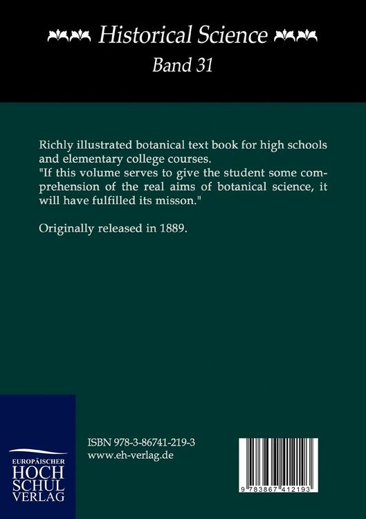 Produktbild: Elements of Structural and Systematic Botany