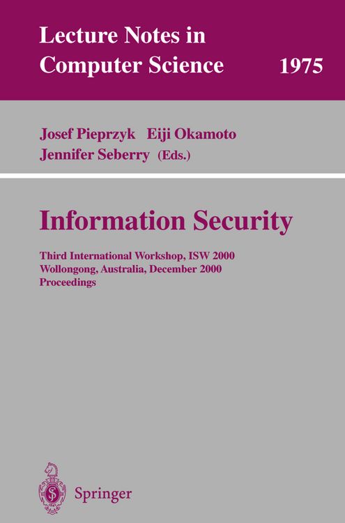 Produktbild: Information Security