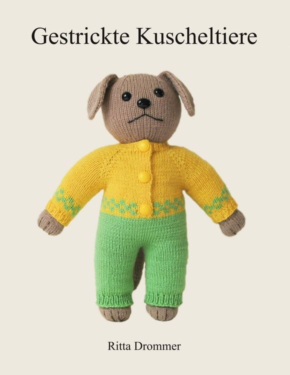 Produktbild: Gestrickte Kuscheltiere