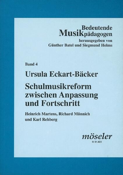 Produktbild: Schulmusikreform zwischen Anpassung und Fortschritt