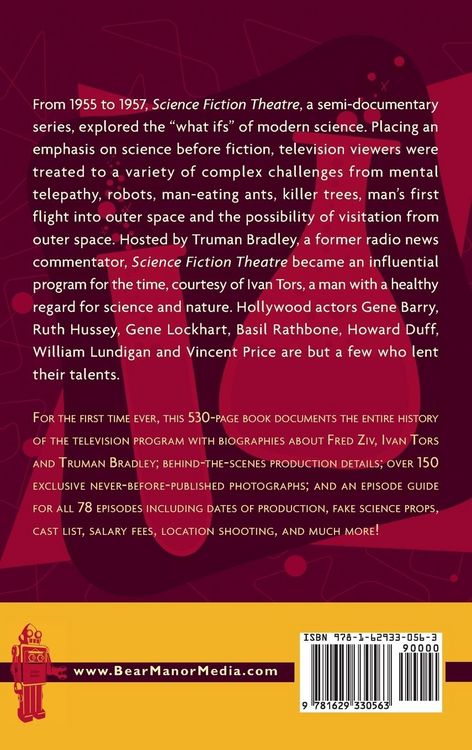 Produktbild: Science Fiction Theatre a History Of The Television Program, 1955-57 (hardback)