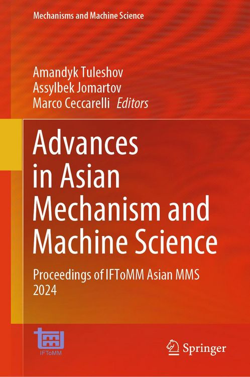 Produktbild: Advances in Asian Mechanism and Machine Science
