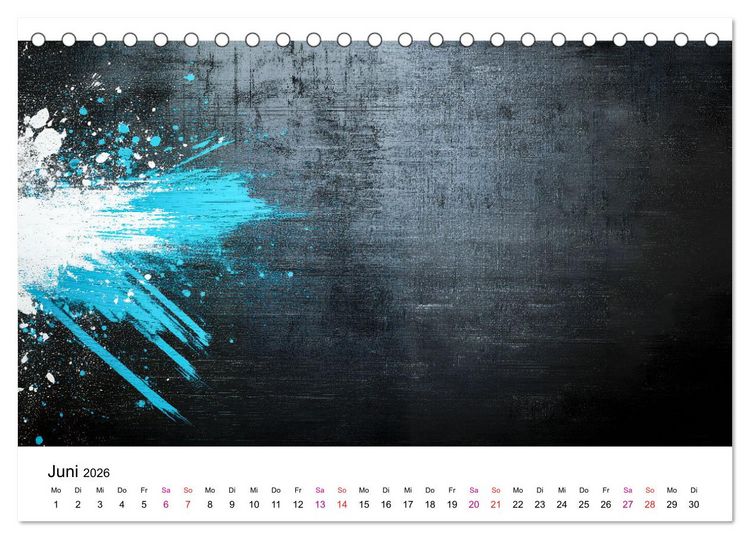 Produktbild: Mein kreativer Kalender (Tischkalender 2026 DIN A5 quer), CALVENDO Monatskalender