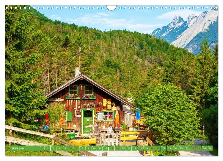 Produktbild: Almen im Westlichen Karwendelgebirge (Wandkalender 2026 DIN A3 quer), CALVENDO Monatskalender
