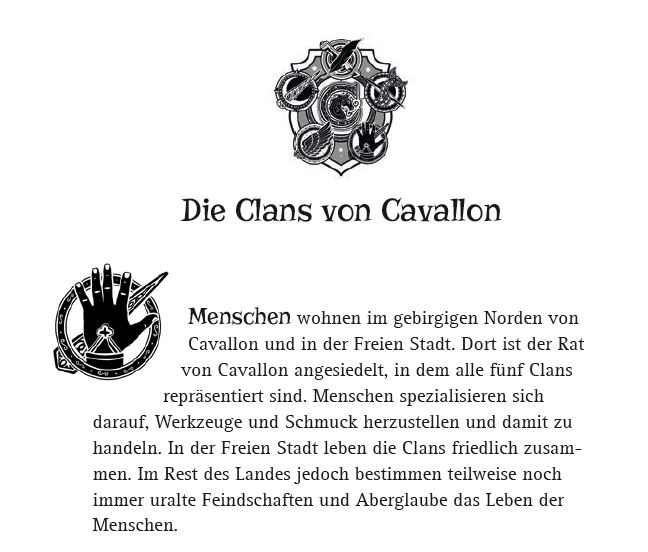 Produktbild: Clans von Cavallon (2). Der Fluch des Ozeans