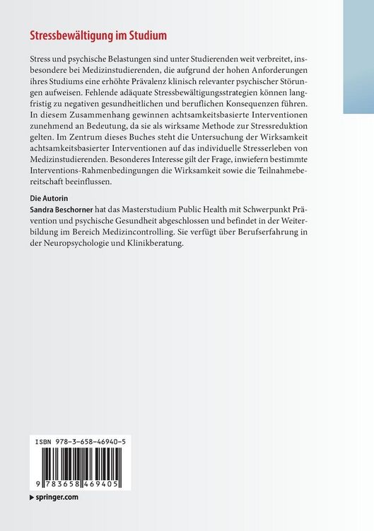 Produktbild: Stressbew&auml;ltigung im Studium