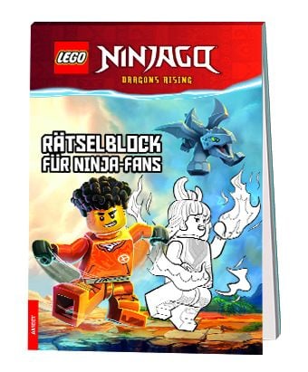 Produktbild: LEGO&reg; NINJAGO&reg; &ndash; R&auml;tselblock f&uuml;r Ninjafans