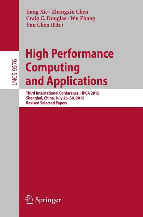 Produktbild: High Performance Computing and Applications