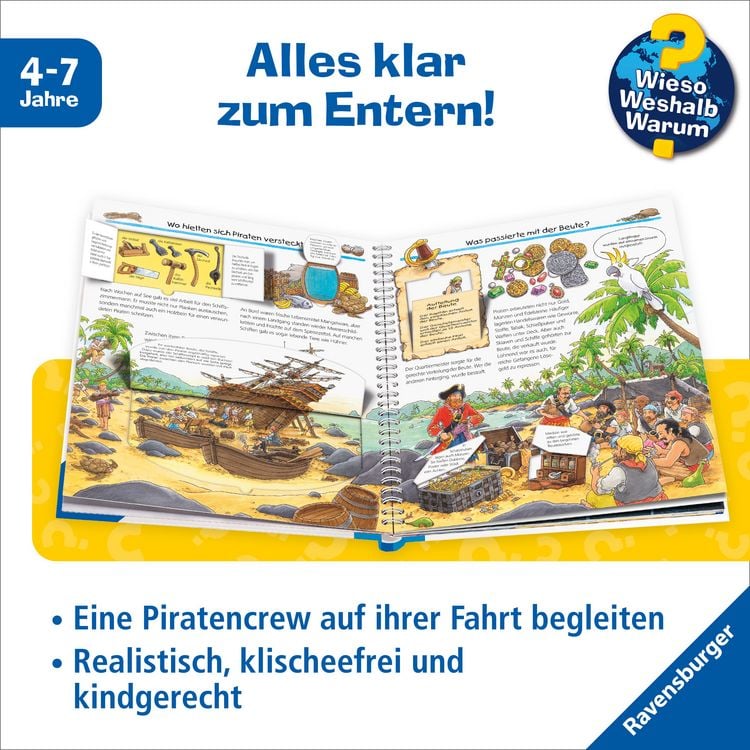 Produktbild: Wieso? Weshalb? Warum? Band 40 - Alles &uuml;ber Piraten