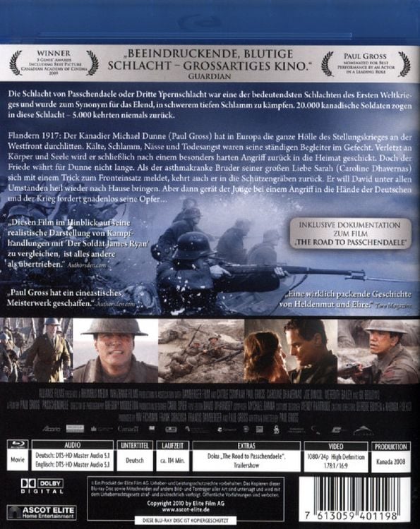 Produktbild: Das Feld der Ehre - Passchendaele