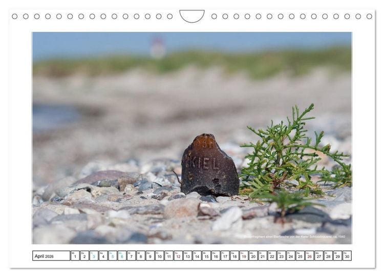 Produktbild: Meerglas - Juwelen der Meeres (Wandkalender 2026 DIN A4 quer), CALVENDO Monatskalender