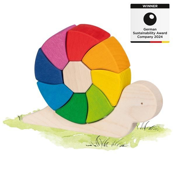 Produktbild: Bausteine Kecke Schnirkelschnecke Pauline
